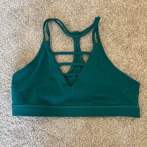 Women's Zyia Grid Bra-2 Green XL NWOT